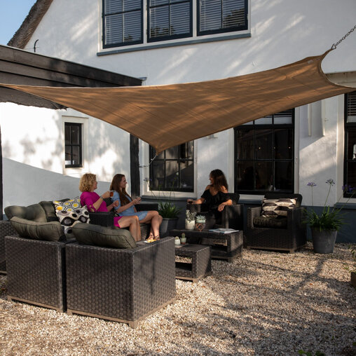 Coolfit schaduwdoek rechthoek (3 x 4 meter)